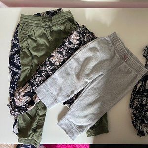 Lot of 3T/4T Toddler late Summer/ early Fall pants + 1 top